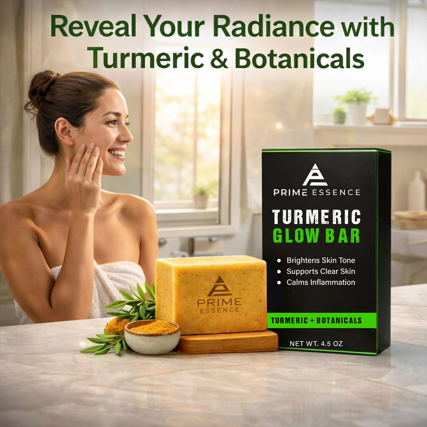 PRIME ESSENCE TUMERIC SOAP BAR
