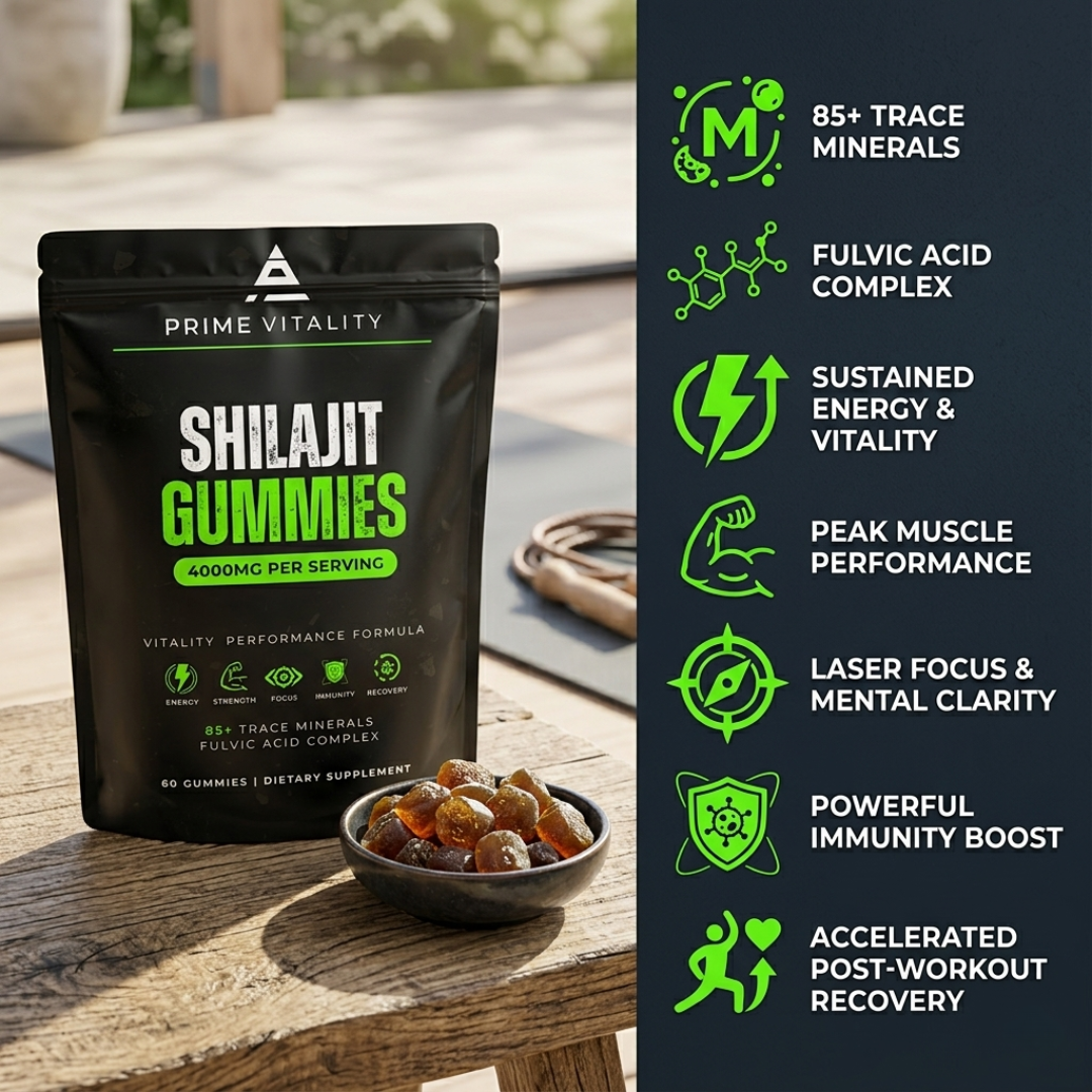 PRIME VITALITY  HIMALAYAN NATURAL SHILAJIT