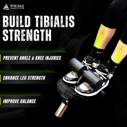 PRIME AMBITION® Premium Knees Over Toes Tib Bar for Athletic Performance