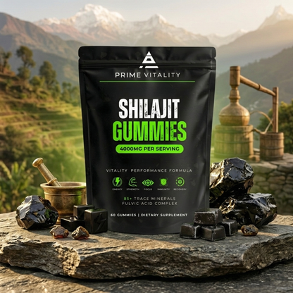 PRIME VITALITY  HIMALAYAN NATURAL SHILAJIT