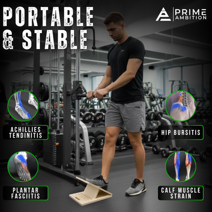 PRIME AMBITION®  Knees Over Toes Collapsible Slant Board