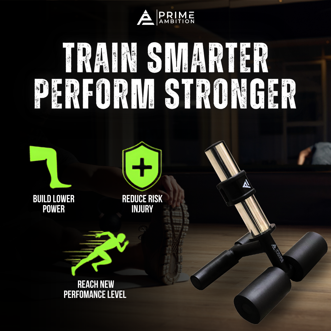 PRIME AMBITION® Premium Knees Over Toes Tib Bar for Athletic Performance
