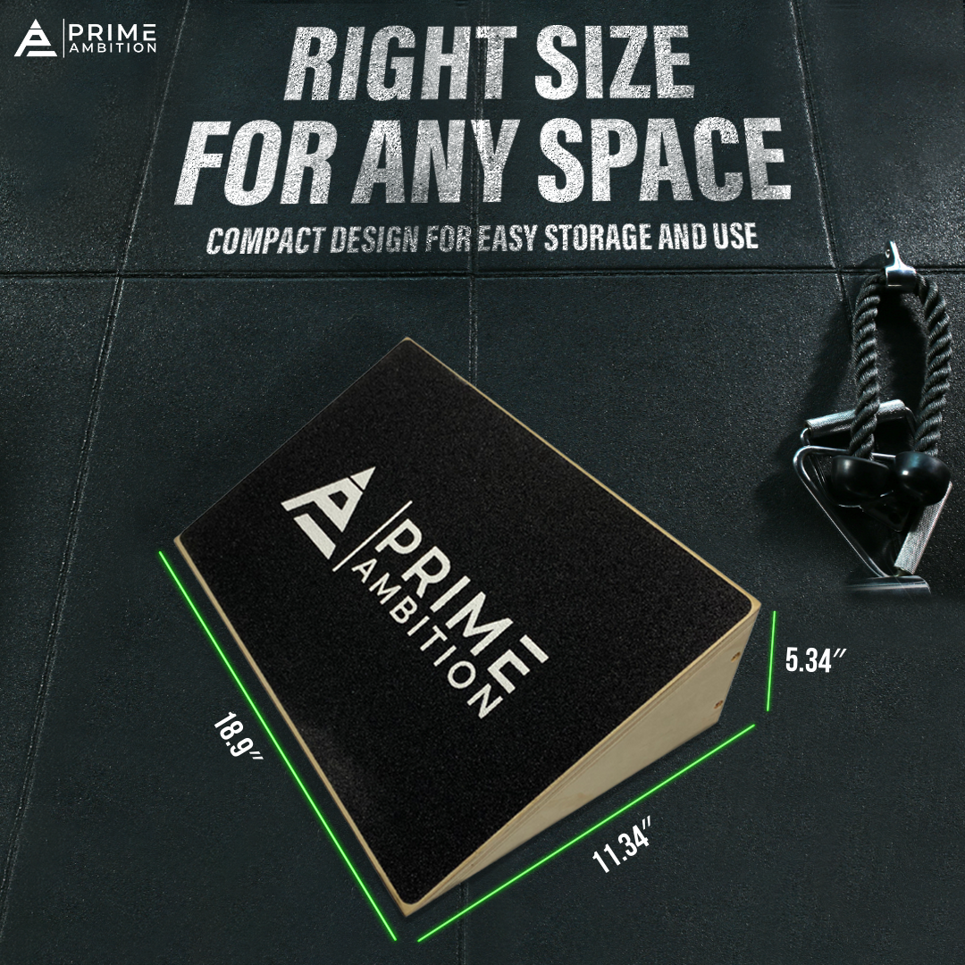 PRIME AMBITION® Knees Over Toes Slant Board