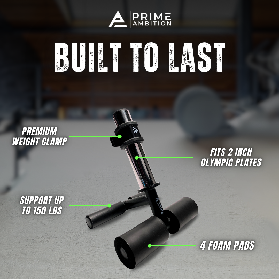 PRIME AMBITION® Premium Knees Over Toes Tib Bar for Athletic Performance