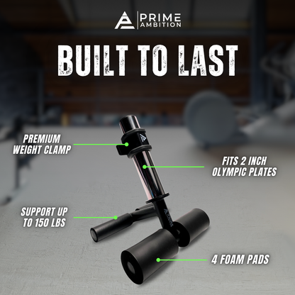 PRIME AMBITION® Premium Knees Over Toes Tib Bar for Athletic Performance
