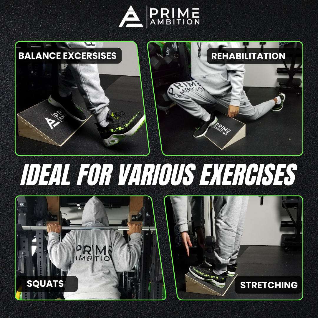 PRIME AMBITION® Knees Over Toes Slant Board