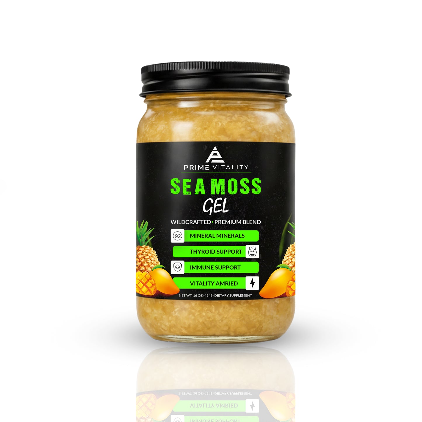 PRIME VITALITY NATURAL SEA MOSS GEL