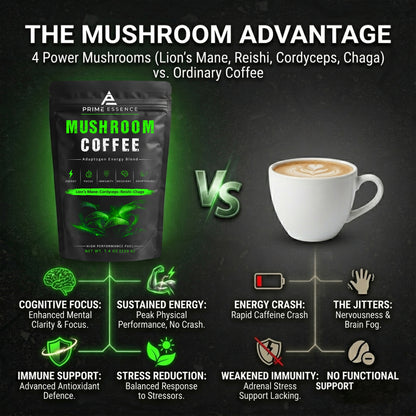 PRIME VITALITY MUSHROOM COFFEE