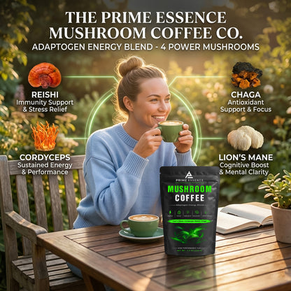 PRIME VITALITY MUSHROOM COFFEE