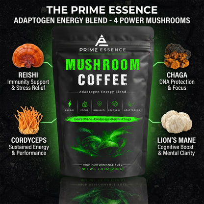PRIME VITALITY MUSHROOM COFFEE