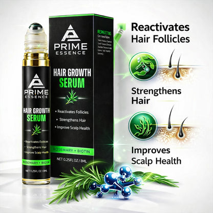 PRIME ESSENCE ROSEMARY HAIR GROWTH ROLL-ON SERUM