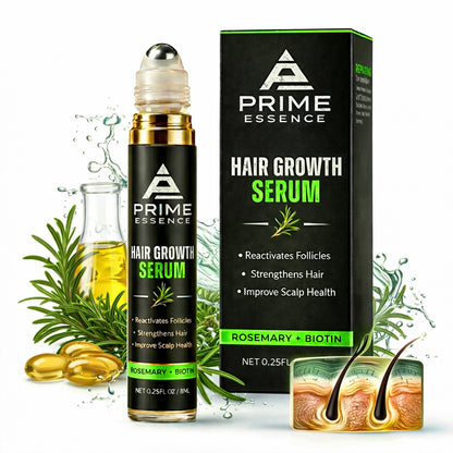 PRIME ESSENCE ROSEMARY HAIR GROWTH ROLL-ON SERUM